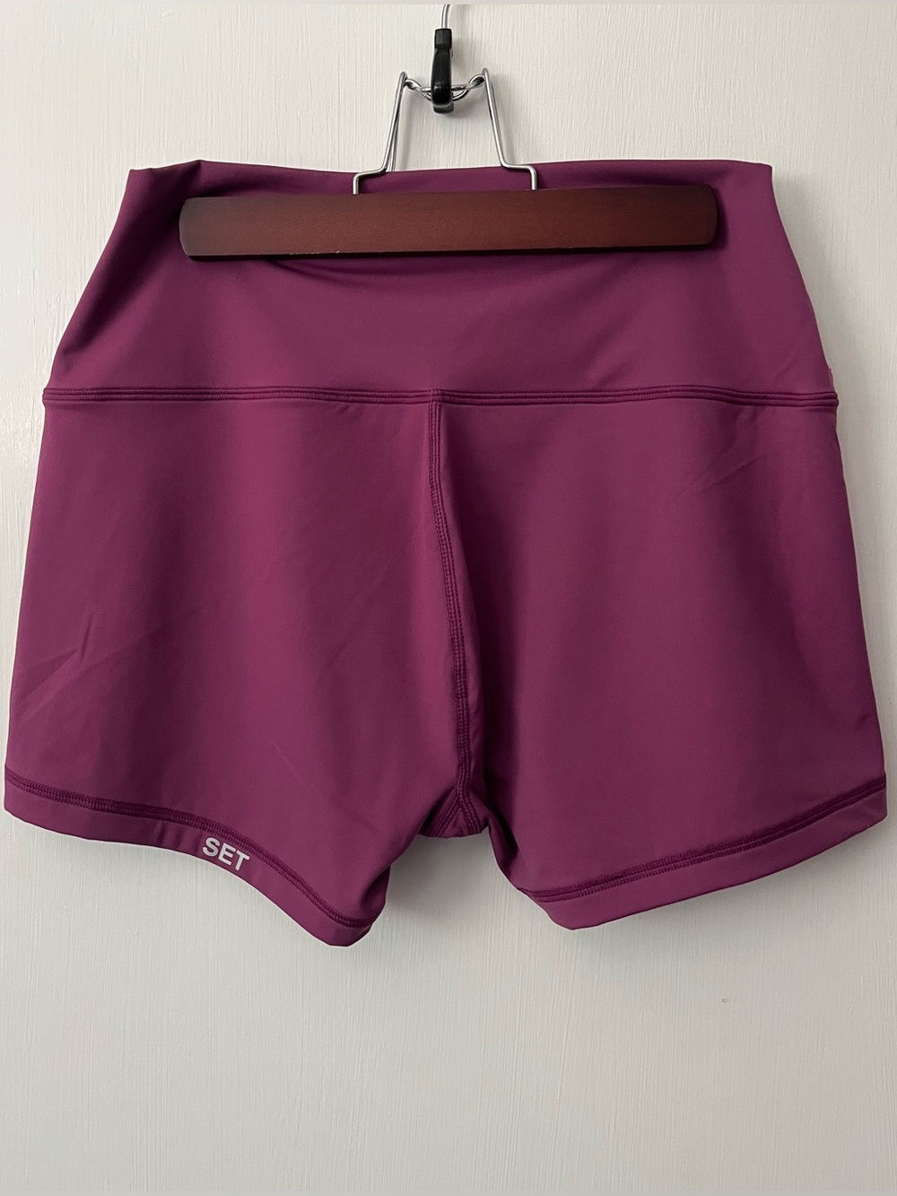 Set Active Breathe Airluxe Biker Shorts Size Large - Picture 2 of 3